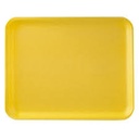 [20SYELLOW] Foam Tray 20S Yellow 8.5x6.5x.63"